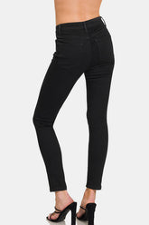Zenana High Rise Skinny Jeans with Functional Pockets for Women